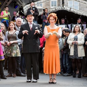 Fly Right Dance Co - dance hosts of the World Record Tea Dance attempt in Edinburgh 2012